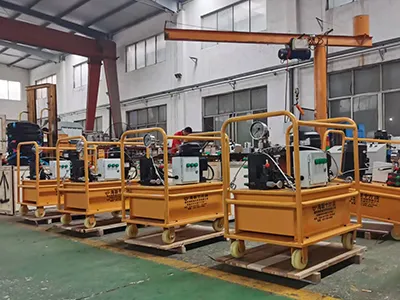 قسم تجميع مضخات الهيدروليك