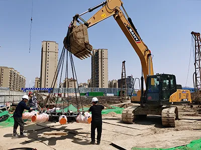 معدات تكسير الخوازيق الهيدروليكية