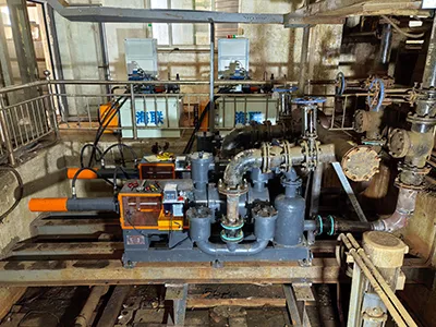 مضخة مكبسية أفقية (بديلة لمضخة اللولب)